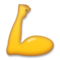 Flexed Biceps emoji on LG